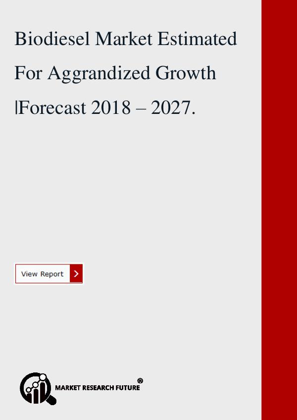 Biodiesel Market Estimated For Aggrandized Growth.