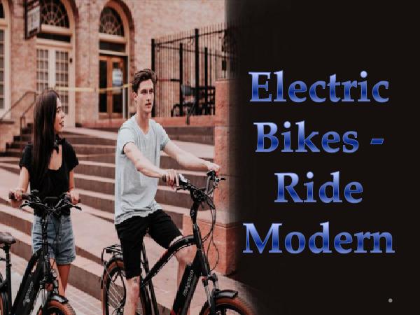 Electric Bikes - Ride Modern