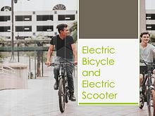 E-bike products and scooters