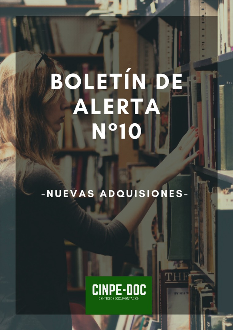 Boletín de alerta CINPE-DOC Boletín de alerta CINPE-DOC no. 10- 2020