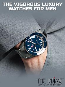 The Vigorous Luxury Watches for Men