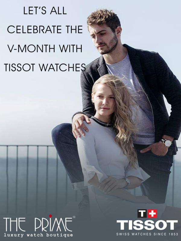 Let’s All Celebrate The V-Month With Tissot Watches Let’s All Celebrate The V-Month With Tissot Watche