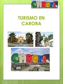 Turismo en Carora