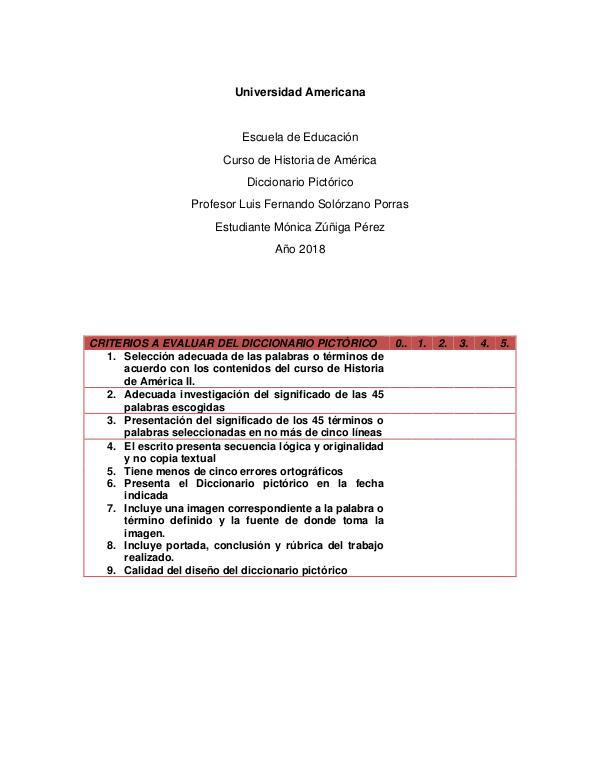 Diccionario Pictórico America II diccionario pictorico america II