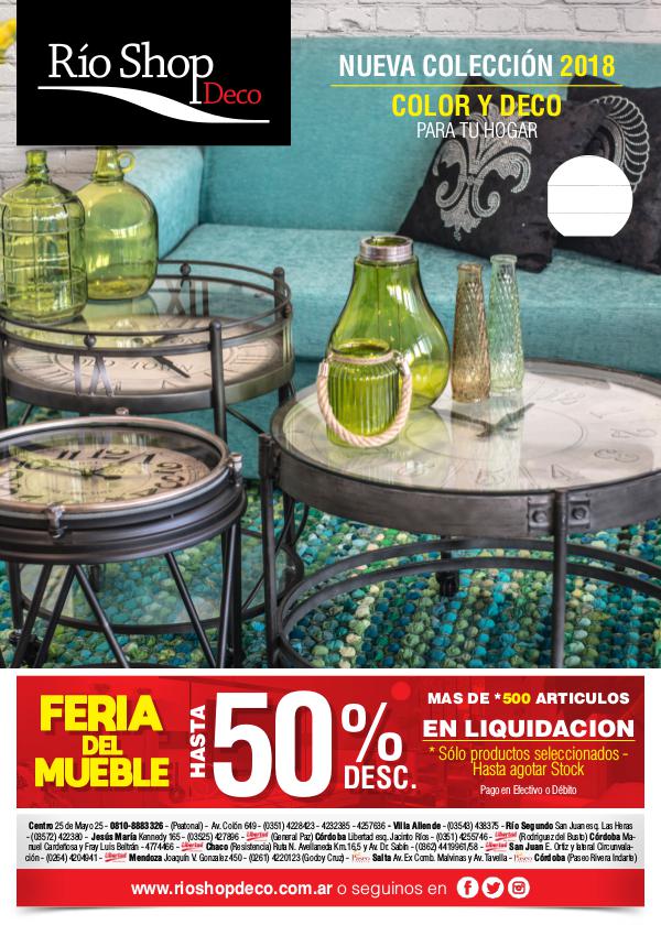 Rio Shop Deco (Catalogo Abril 2018) Rio Shop Deco (Catalogo Abril 2018)