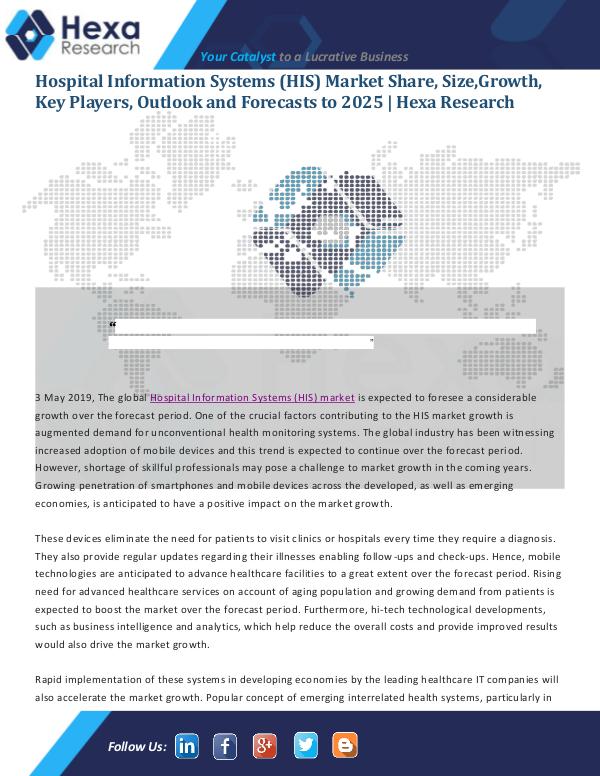 Hospital Information Systems (HIS) Market