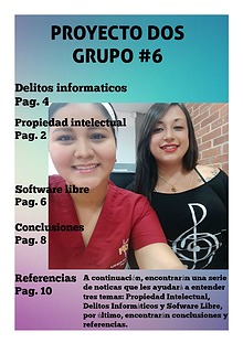 NRC: 4430 Proyecto 2 Grupo #6