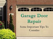 Garage Doors Repair Service