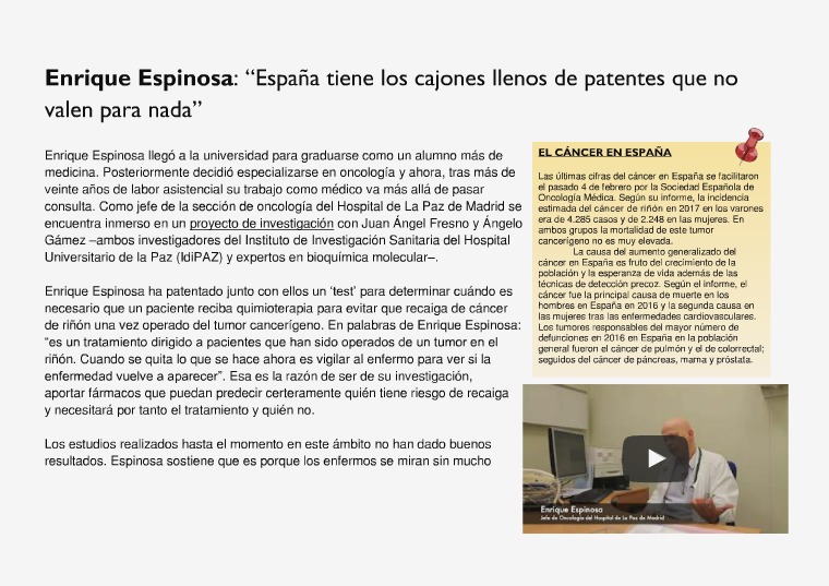 ENTREVISTA Enrique Espinosa