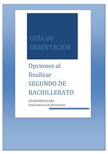 Guía de Orientación para Bachillerato