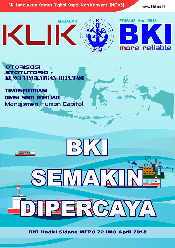 KLIK BKI APRIL 2018, EDISI 45 KLIK EDISI APRIL 2018