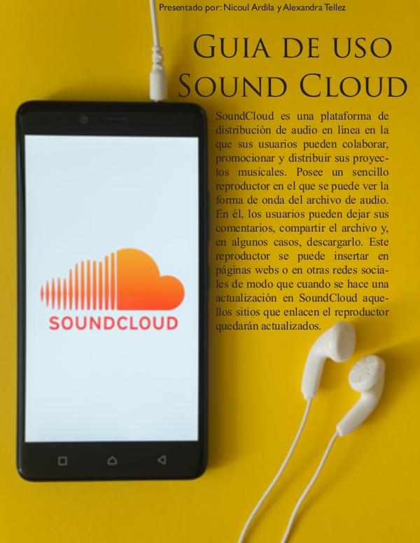 GUIA DE SOUNDCLOUD SOUNDCLOUD