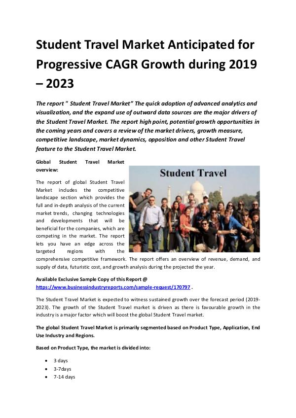 Global Student Travel Market Report 2019.docx