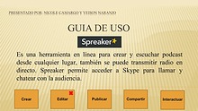 Spreaker: Guía de uso.