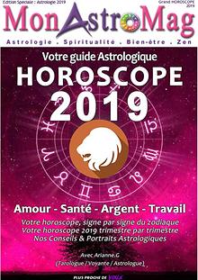 Guide Astro et Horoscope 2019 - MonAstroMag