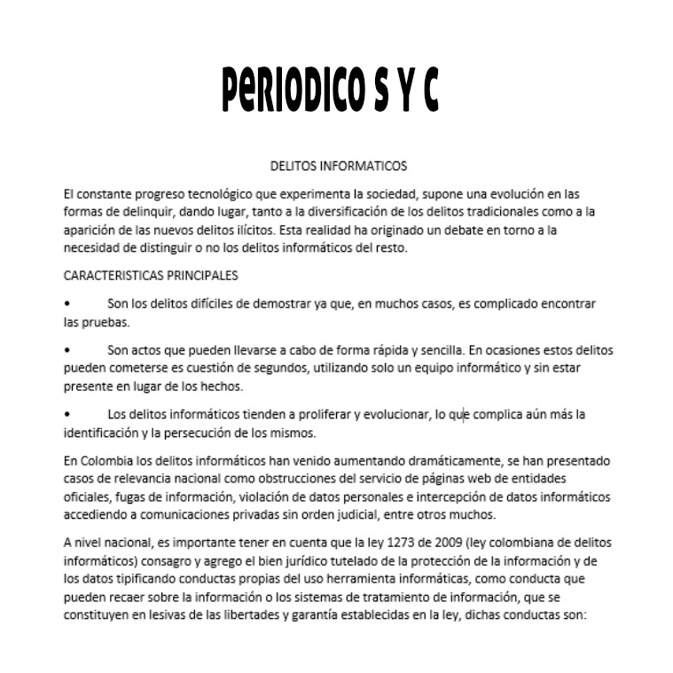 periodico tarea