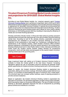 Trivalent Chromium Finishing Market 2019 By Regional Trend