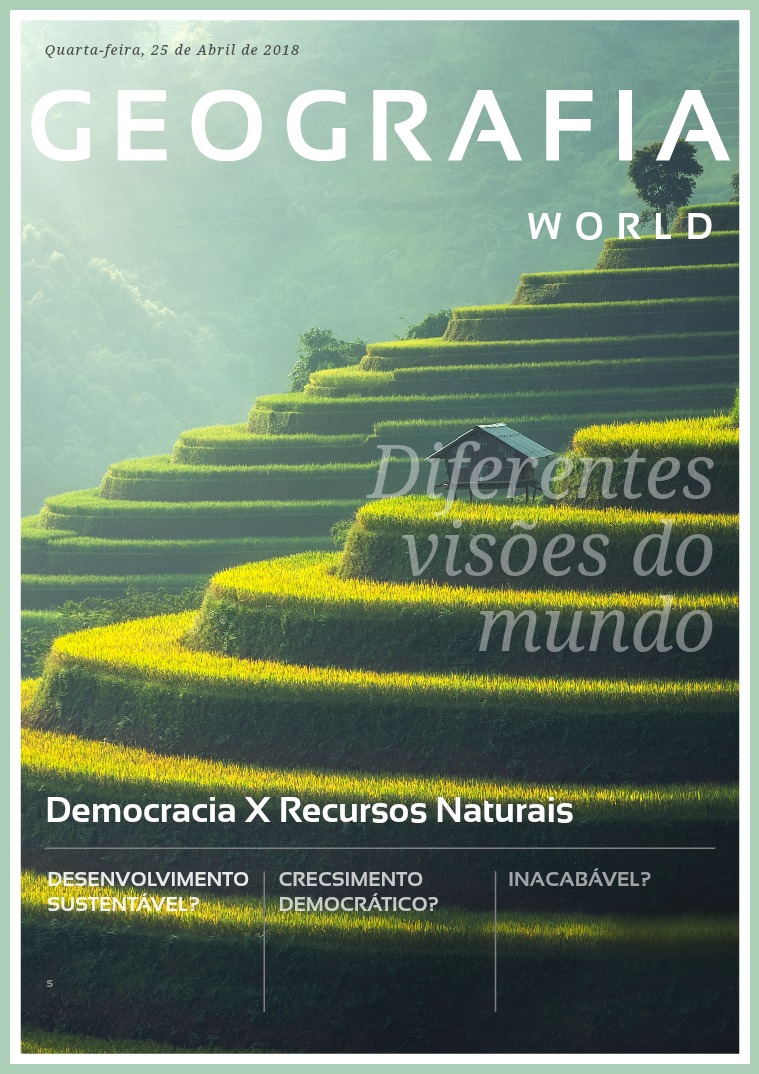 Democracia X Desenvolvimento Sustentável 1