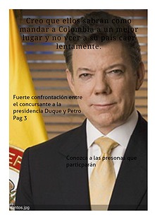 Presidencia, algo bueno