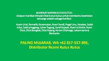 PALING MUJARAB, WA +62 817-537-895, Grosir Resmi Kutus Kutus