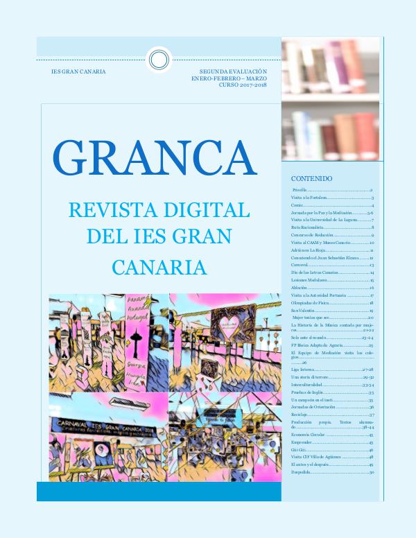 GRANCA SEGUNDA EVALUACIÓN GRANCA 2ª EVALUACIÓN CURSO 2017-2018