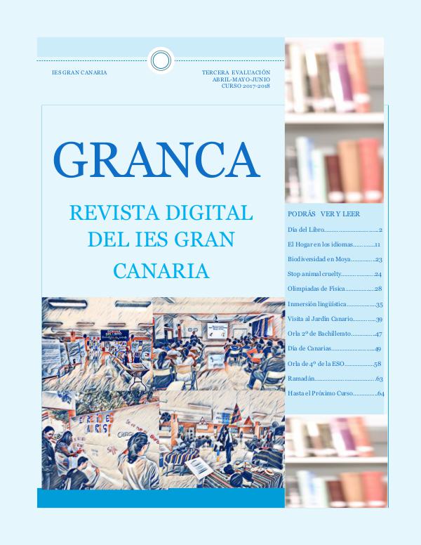 GRANCA TERCERA EVALUACIÓN PUBLICACIÓN 3ª Evaluación para subir