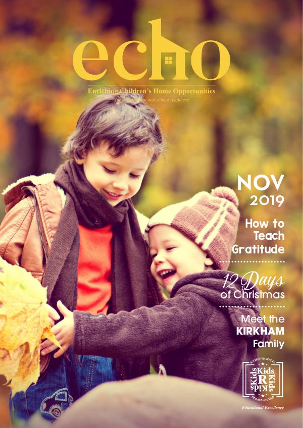 NOVEMBER 2019 19KRK010 NOV Newsletter