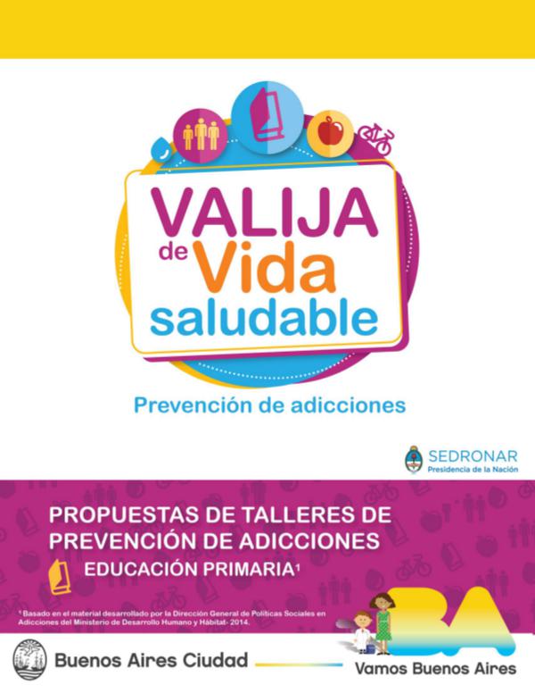 Valija de vida saludable_propuesta de talleres de prevencion Recursero Educación Primaria