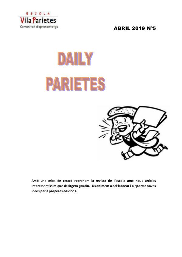 Revista DailyParietes núm 5 Revista5_2019