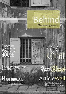 Behind history magazine