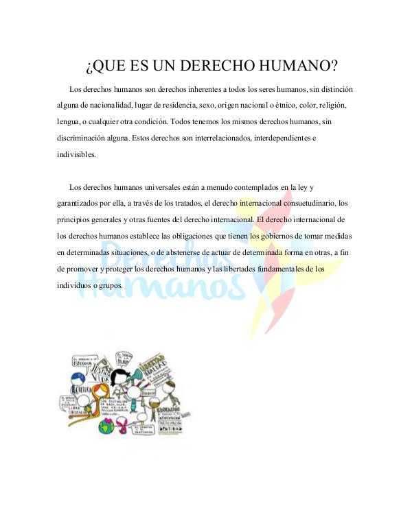 DERECHOS HUMANOS DH