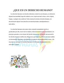 DERECHOS HUMANOS