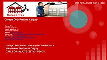 Garage Pros - garage door repairs - Calgary Alberta