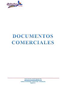 Documentos Comerciales