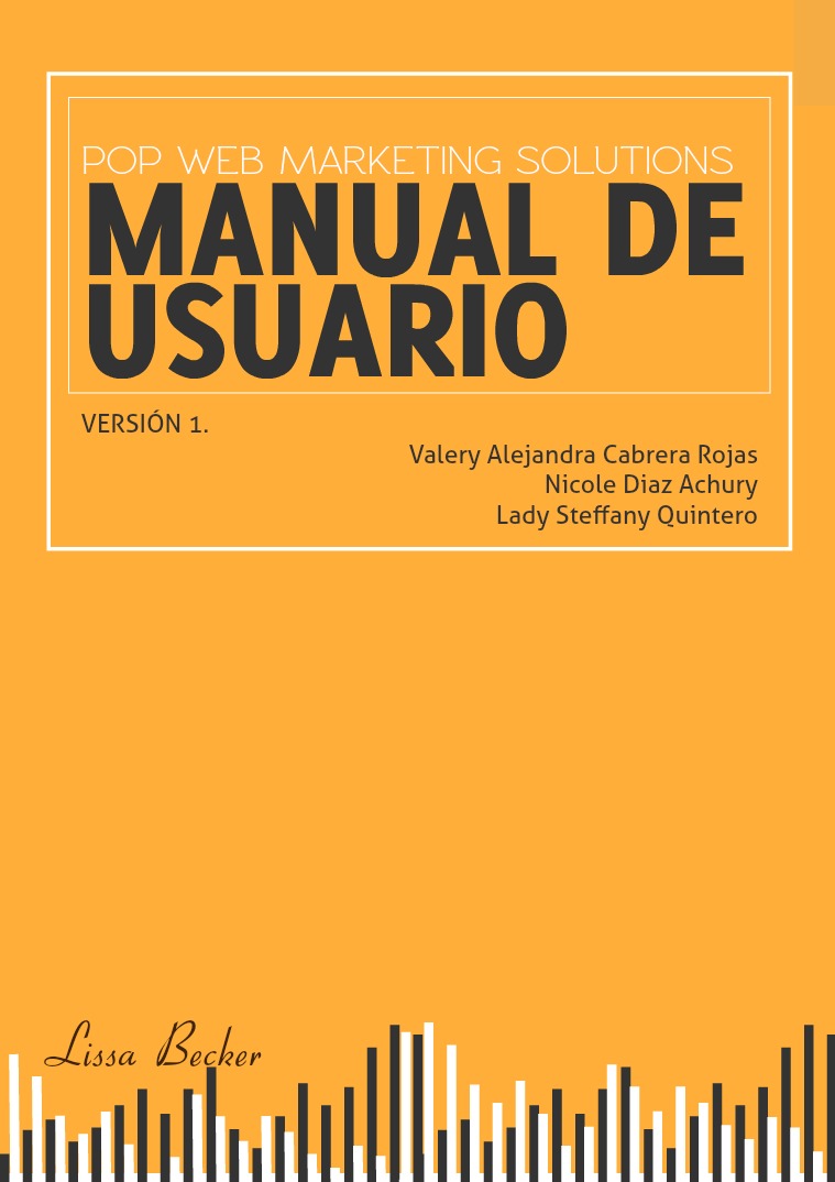 Manual de usuario Ing. Software Volumen 1