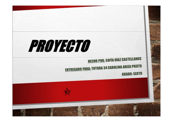 PROYECTO SOLUCIÓN DE CONFLICTOS Actividad 10 – Entrega final del proyecto