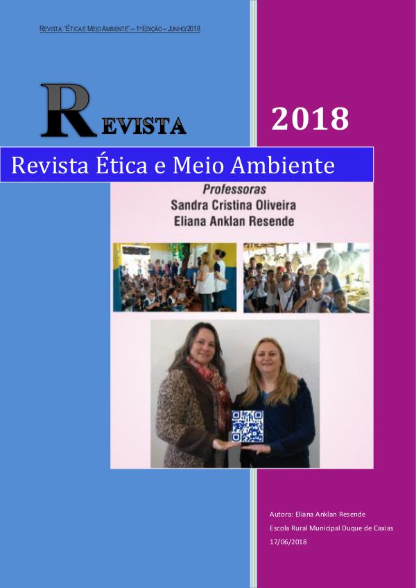 Revista Ética e Meio Ambiente projeto revista