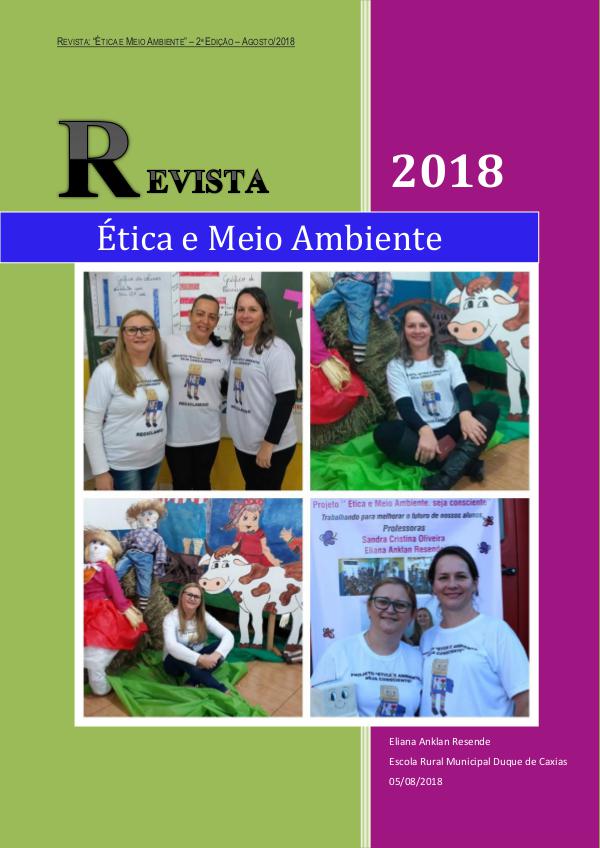 Revista Ética e Meio Ambiente agosto de 2018