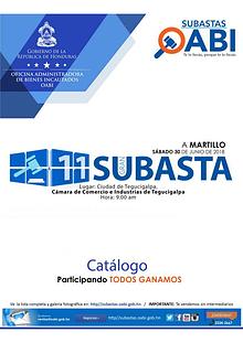 CATALOGO GRAN SUBASTA 11 A MARTILLO