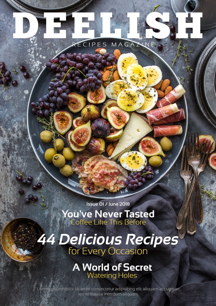 DEELISH RECIPES VOLUME ONE