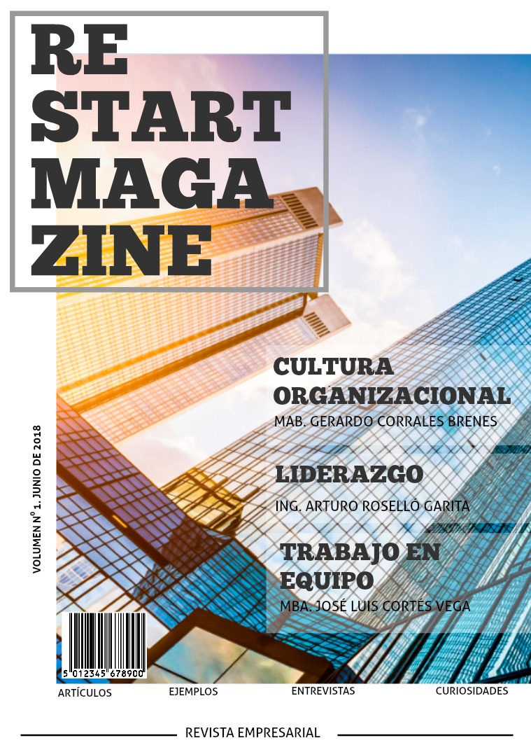 Restart Magazine Volumen 1. Junio 2018