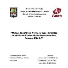 Manual de políticas pdf