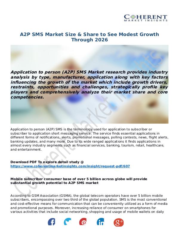 ICT RESEARCH REPORTS A2P-SMS-Market