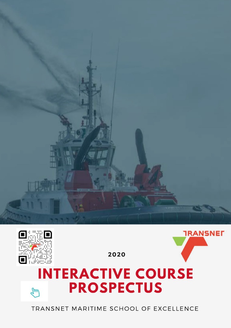 Transnet MSoE CP MSOE Designed Course Prospectus