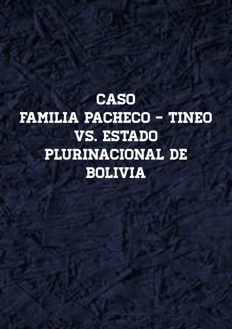 Caso famillia Pacheco-Tineo I