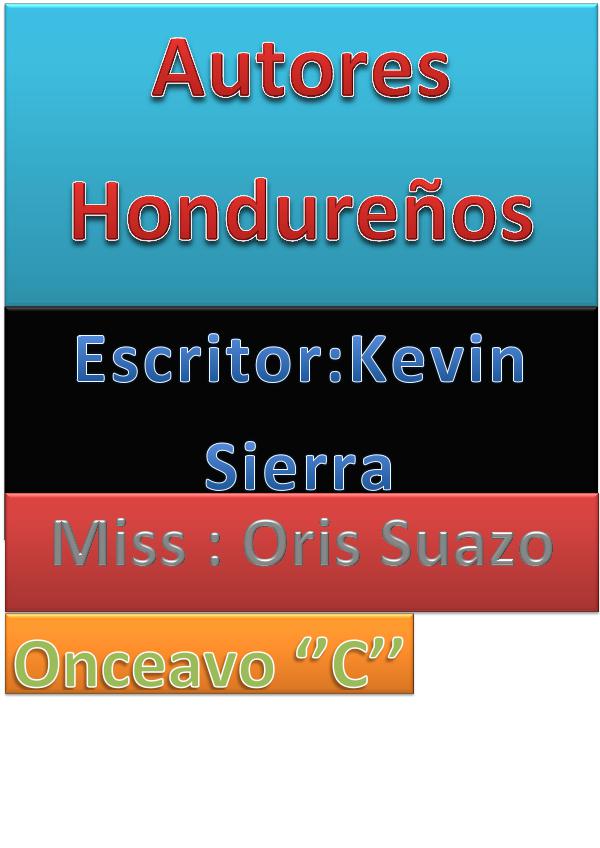 Autores Hondureños proyecto