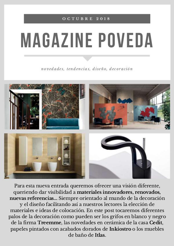 Poveda Magazine #1 Poveda Magazine#1