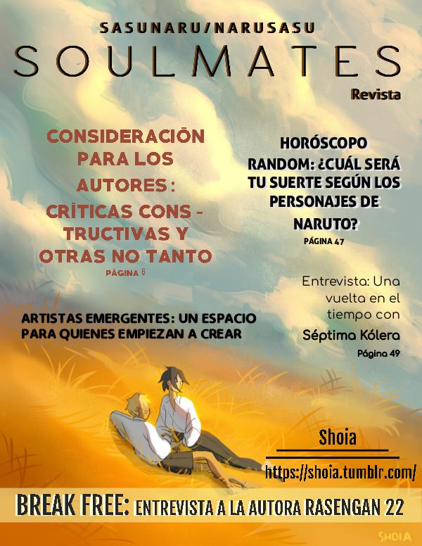 S O U L M A T E S (revista SasuNaruSasu) SOULMATES N°2 REVISTA