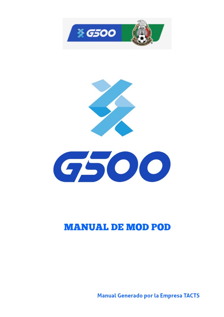 MANUAL APP G500