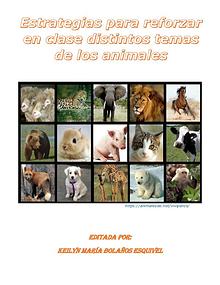 Estrategias para reforzar en clase distintos temas de animales